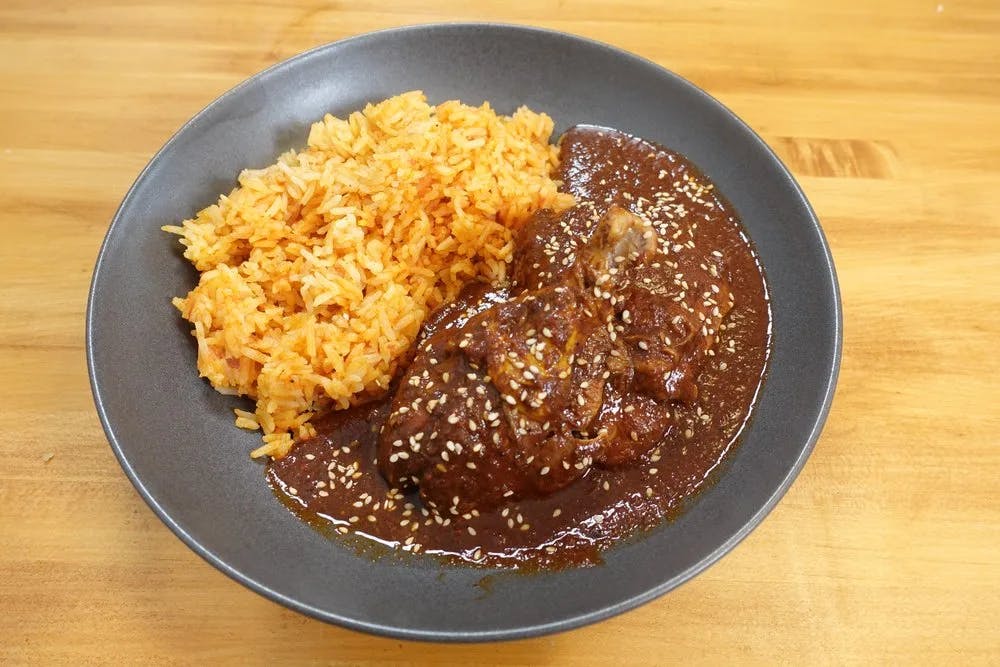 Picture for Mole con Arroz Rojo